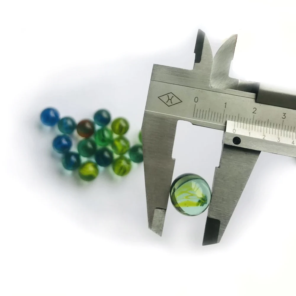 white cream color glass marble ball for children toys