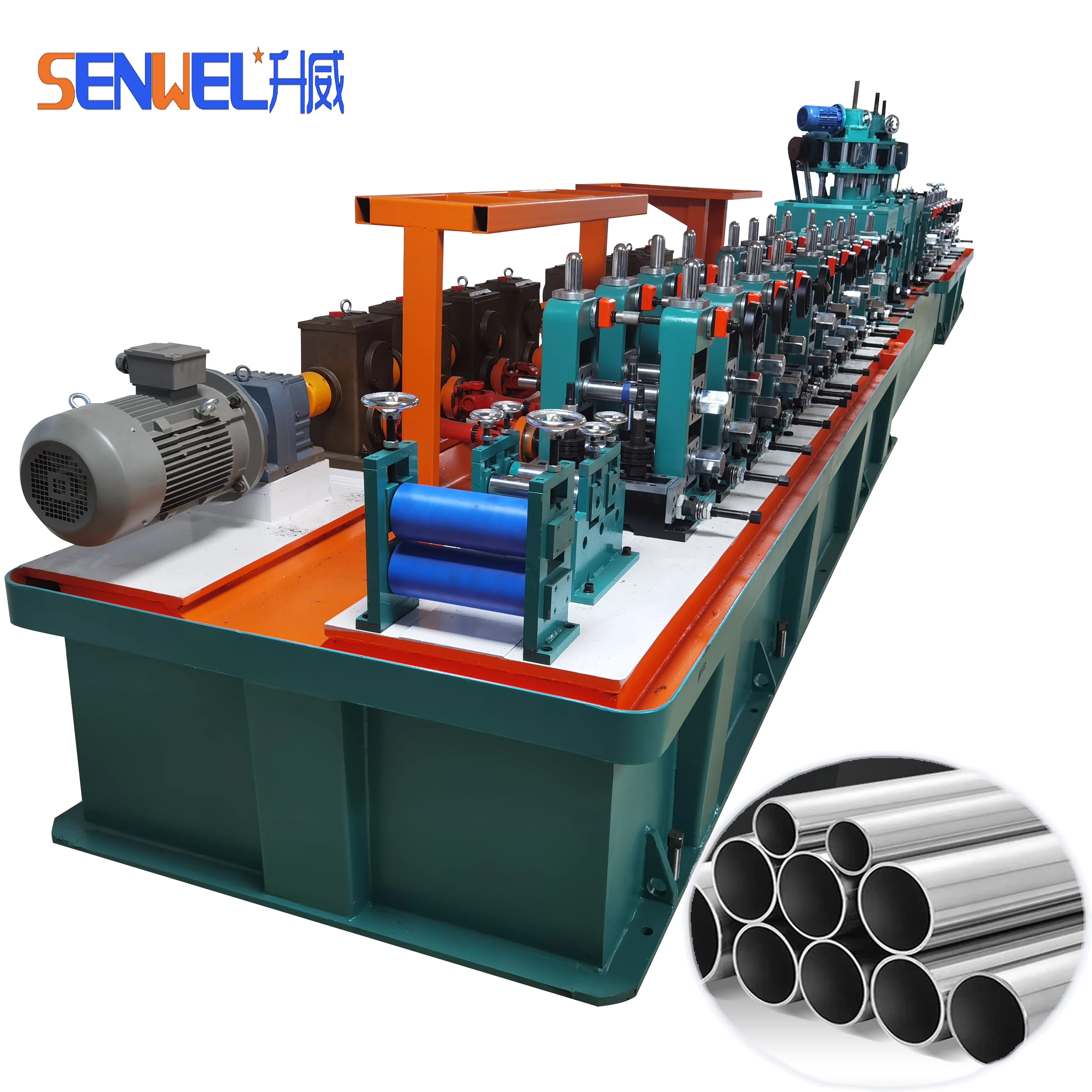 Metal Steel Pipe Making Machine welding Tube making machinery stainless steel pipe mill