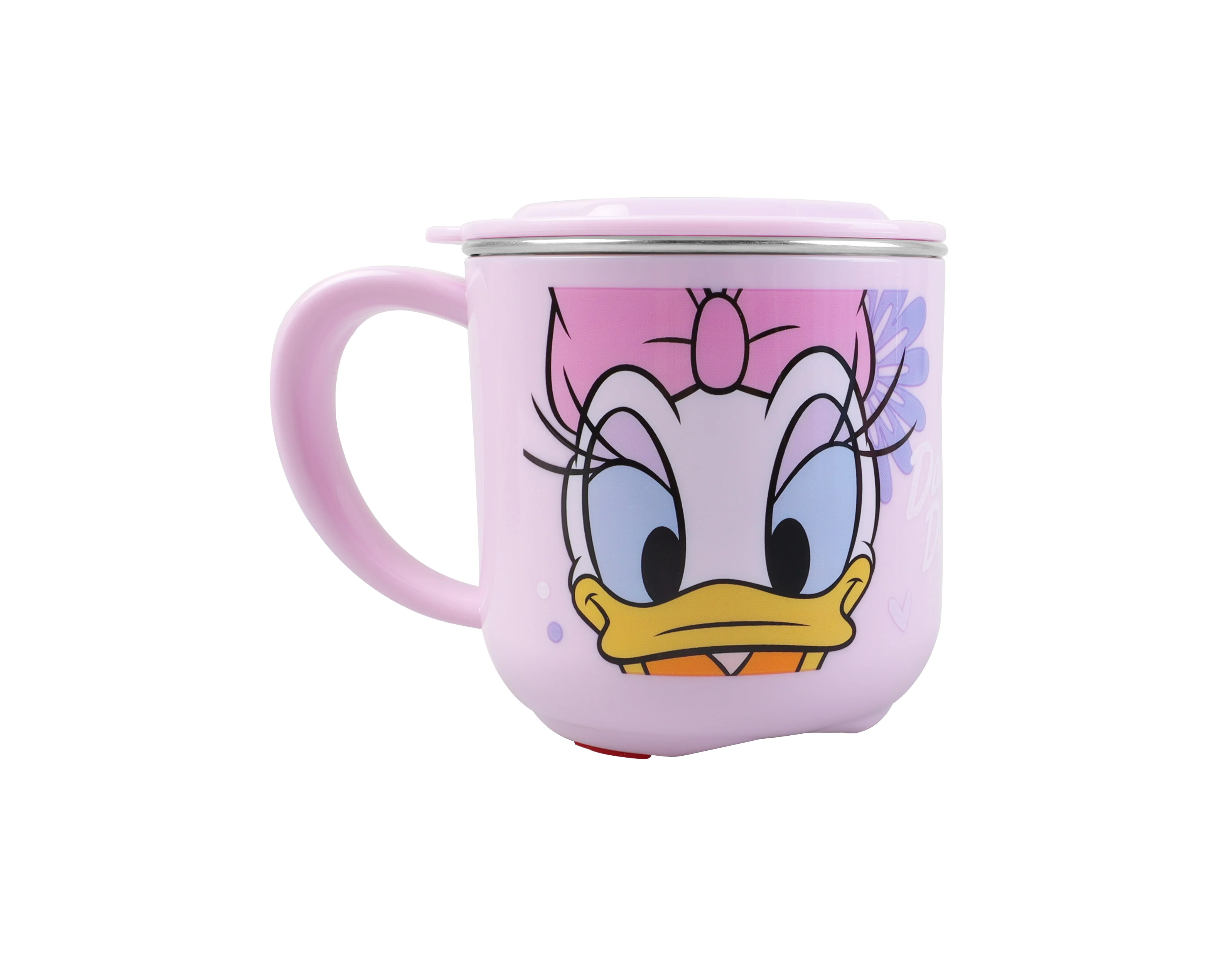 Disney Cup plastic&stainless-steel children tablewares 2D Cartoon Water Cup Cutie Cup