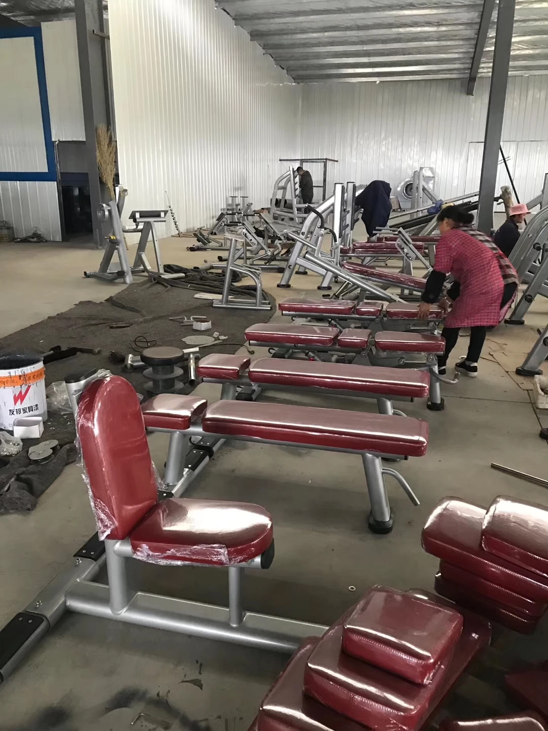 Оборудование для тренажерного зала Регулируемая Многофункциональная скамья