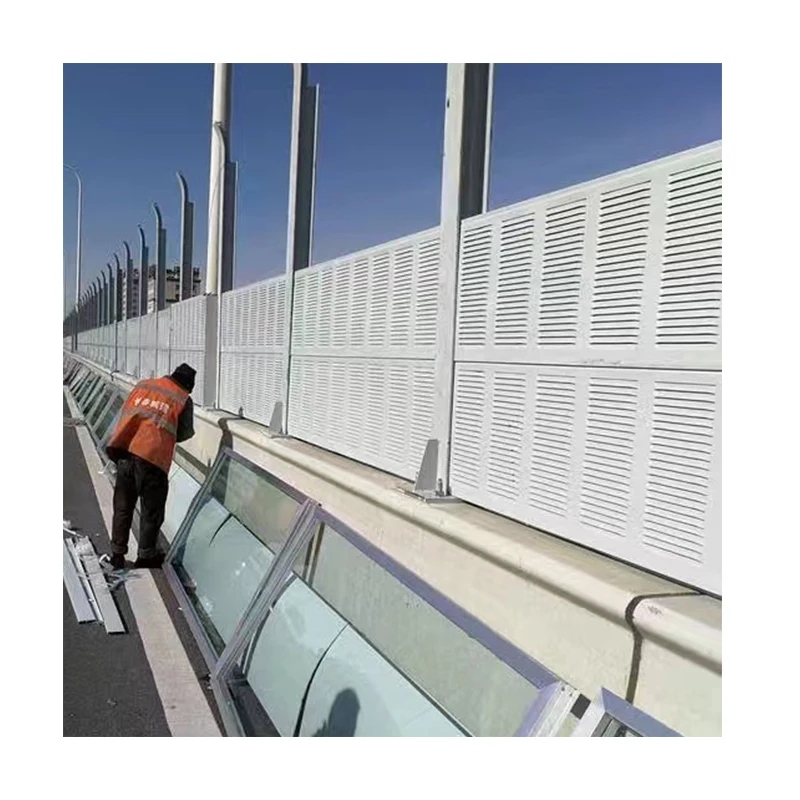 Modern Outdoor PVC Highway Soundproof Wall Acoustical Barrier Fence High Construction Noise Barrier Sheet