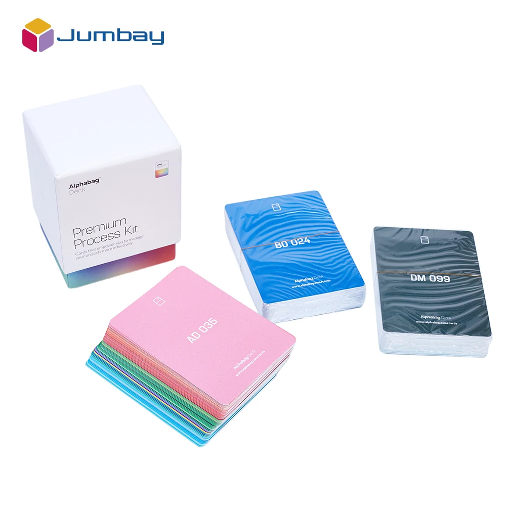 Custom Reading Cognitive Cards Blank Speaking  A5 Paper Printing Talking  Flash Cards With Box