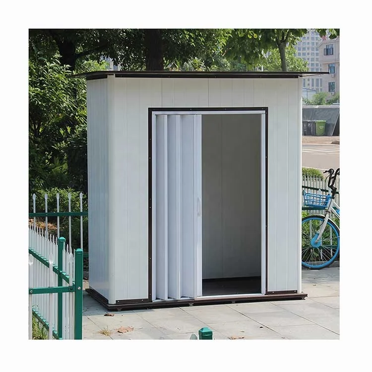 Garden Storage Shed Plastic Tool Shed PVC Plastic House Storage For Backyard