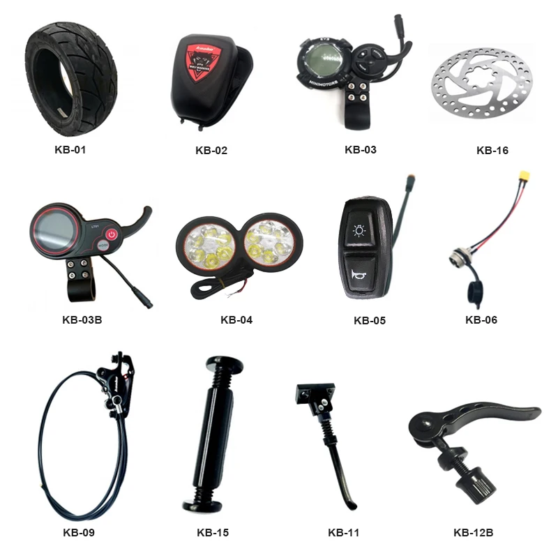 New Image Electric Scooter Spare Parts Various Repair Accessories For Max G30 Electric Scooter Replace Parts