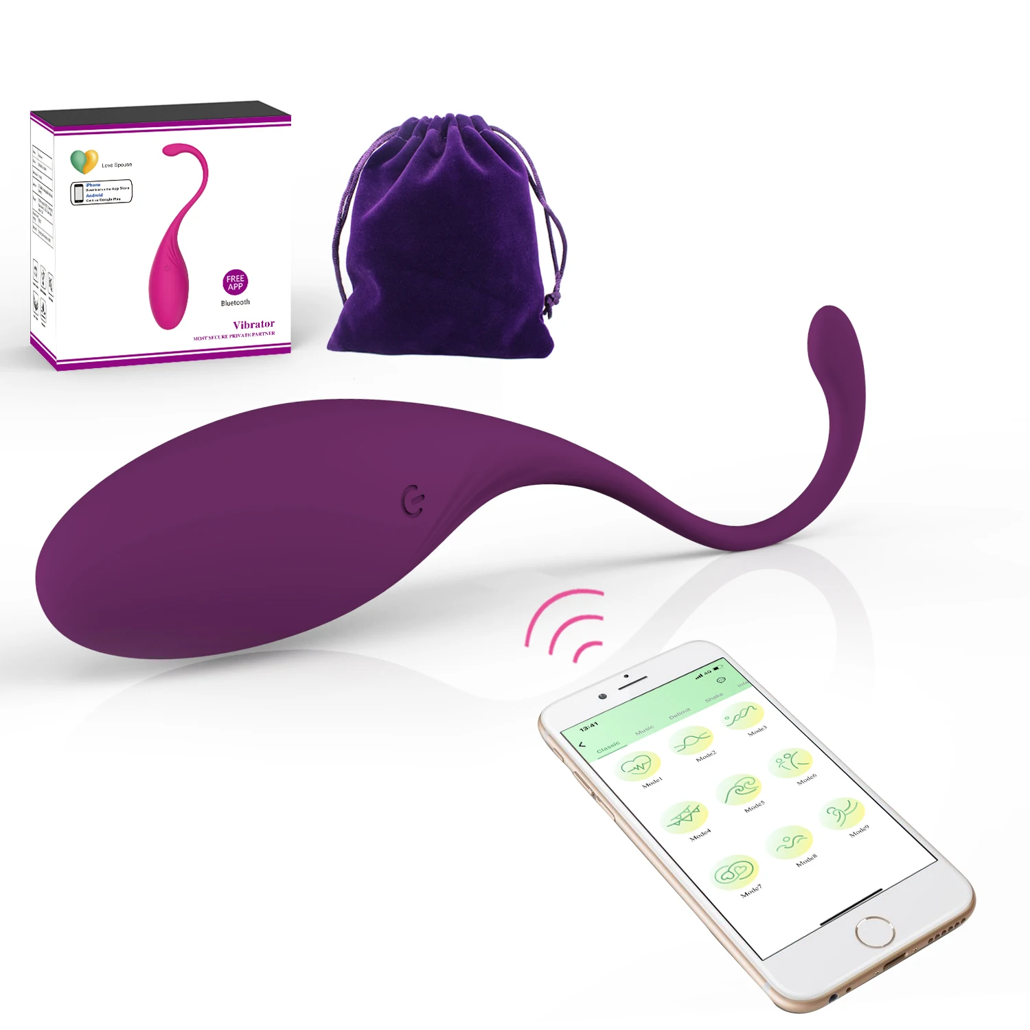 Amazon Hot selling wholesale long-distance Mobile APP control wireless wear Kegel ball vagina massage adult sex toy