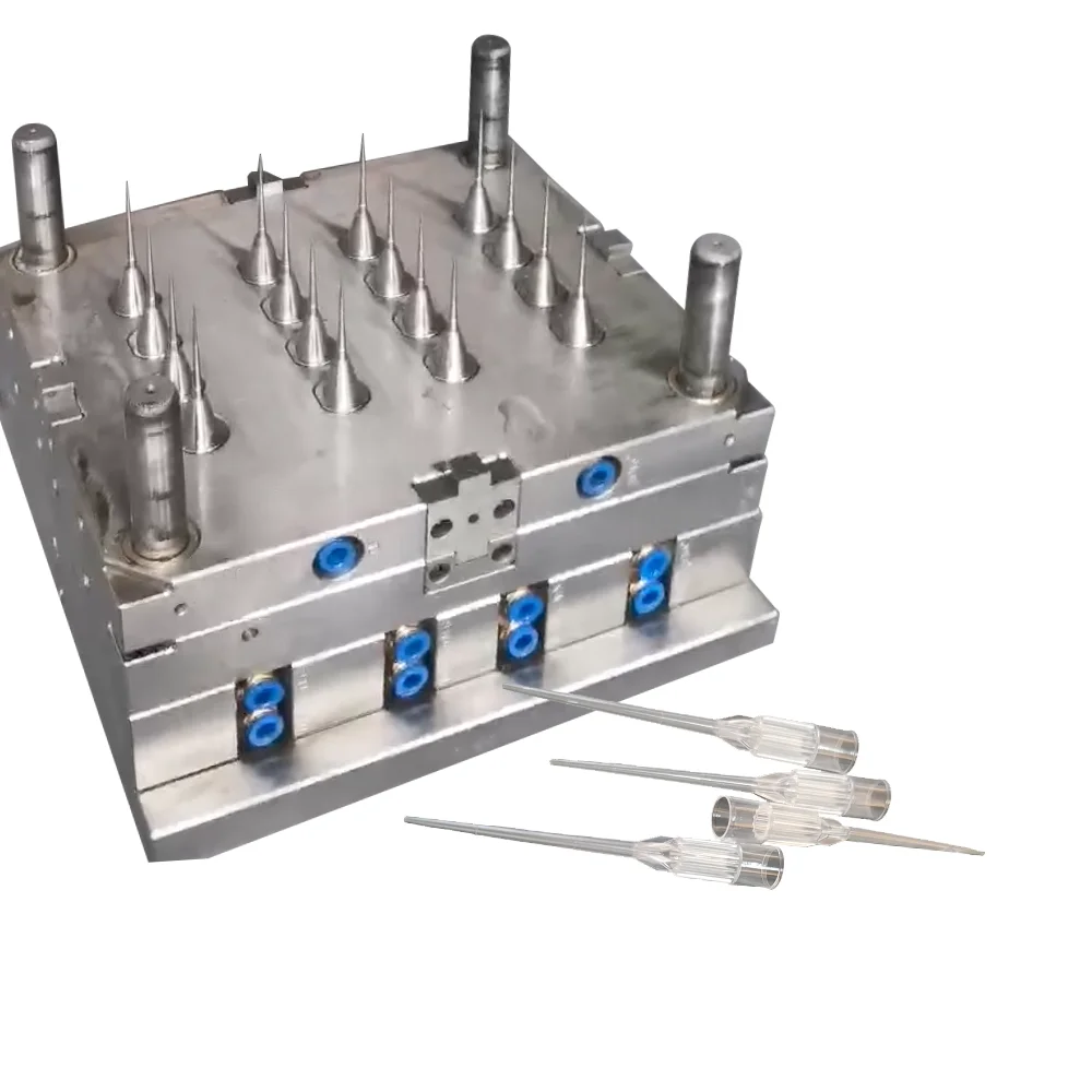 High Stiffness Steel 16 Cavities Plastic Pipette Tip Mold Press Form Factory Medical Injection Mould For Hospital
