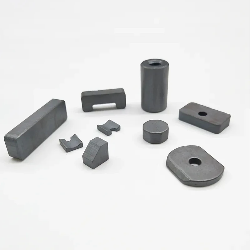 Ferrite Magnetic Manufacturer Custom Y30 Y35 Ceramic Ferrite Magnet Bar Ring Block Disc Permanent Subwoofer Motor Speaker Magnet