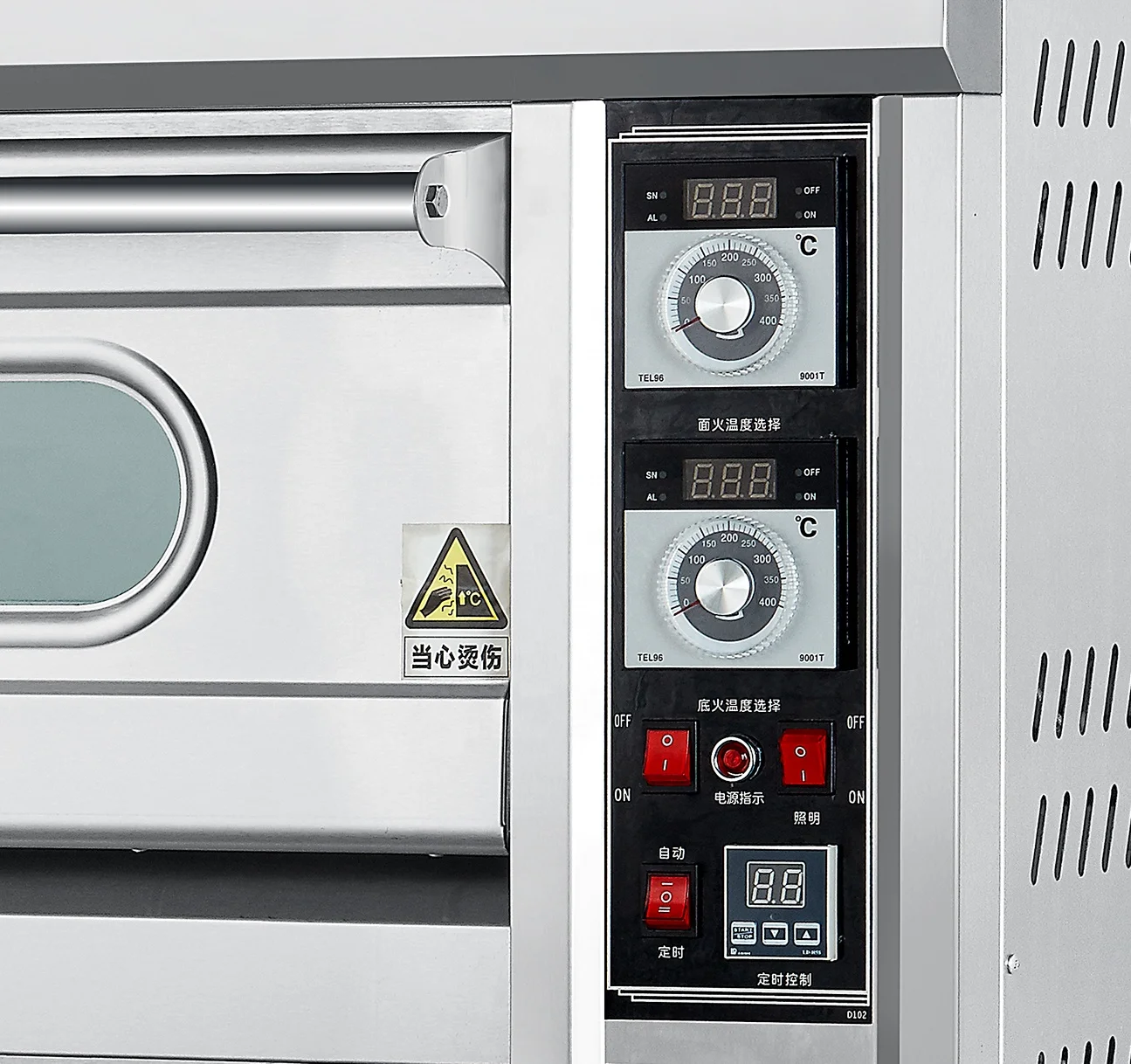 Ronghuang ISO 6 Tray 3 Deck Oven Bakery Machine Home Use Bread Horno Cheap Baking Oven For Sale