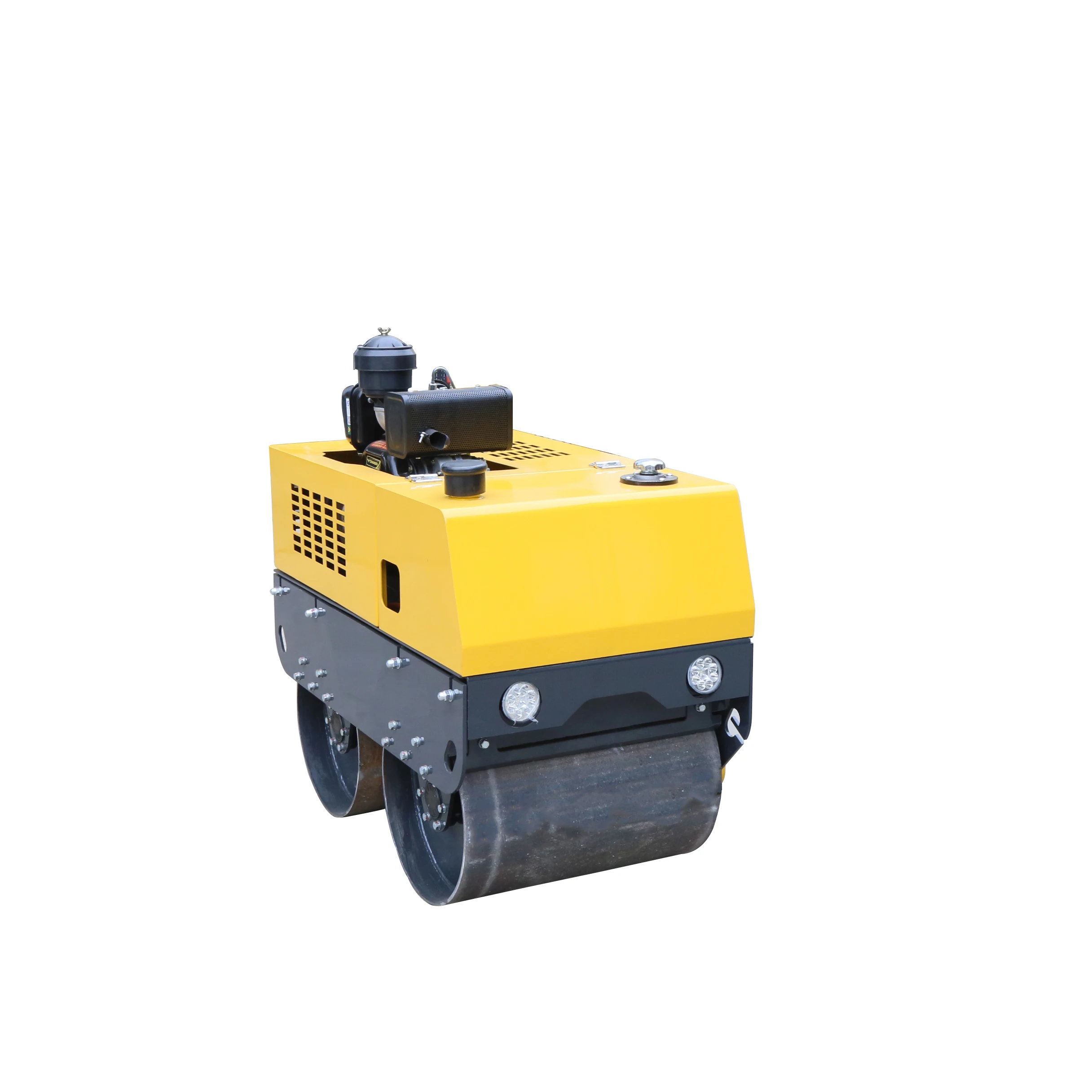 Small Walk-Behind Double Drum Hydraulic 500kg 800kg Mini Road Roller Compactor