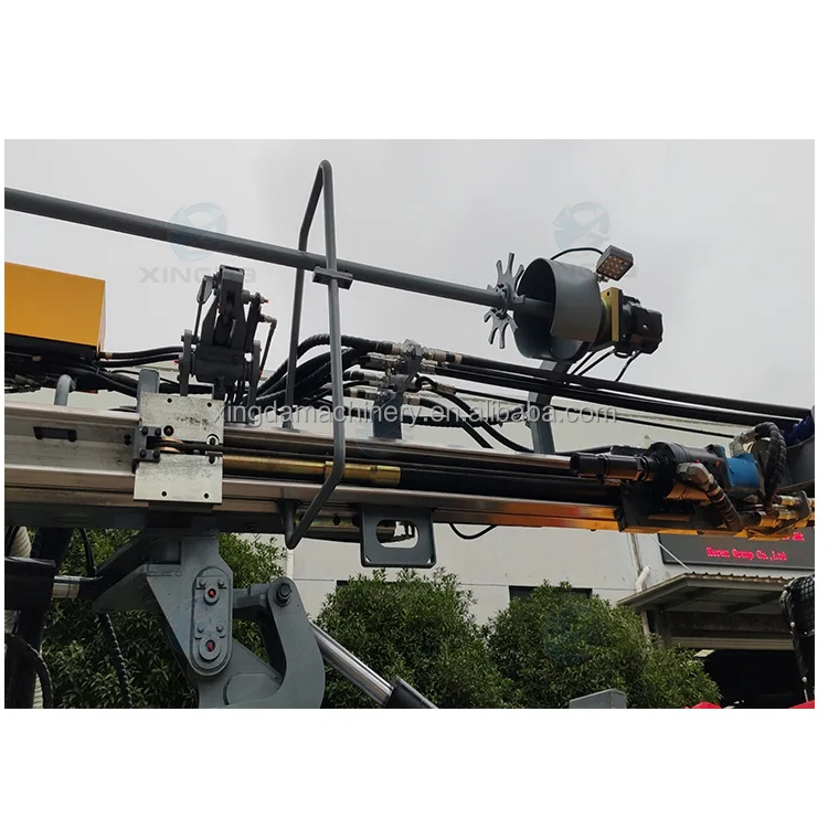 New YQ35 Air Compressor Integrated Surface DTH Drilling Rig cheap price blast hole drilling rig in mine quarry project for sale