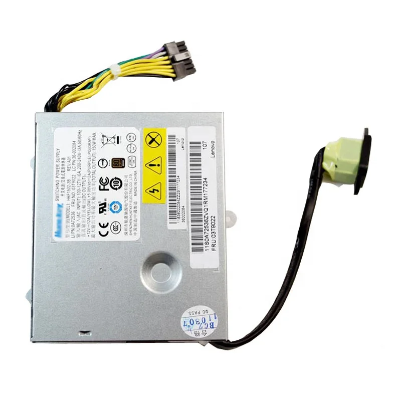 Блок питания 150 Вт для Lenovo S710 S510 S720 M71Z M72Z M73Z M92Z HKF1502-3B FRU