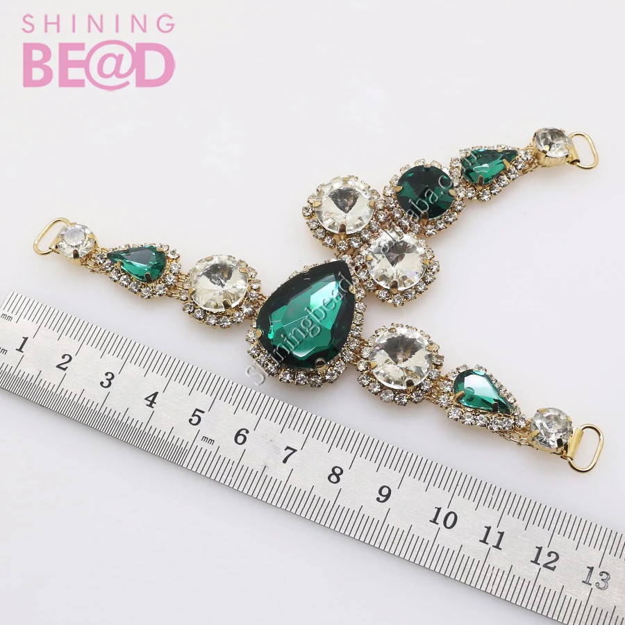 Rhinestone Connector For Swimming Wear Bikini Connector Headband Connector Shoe Buckle