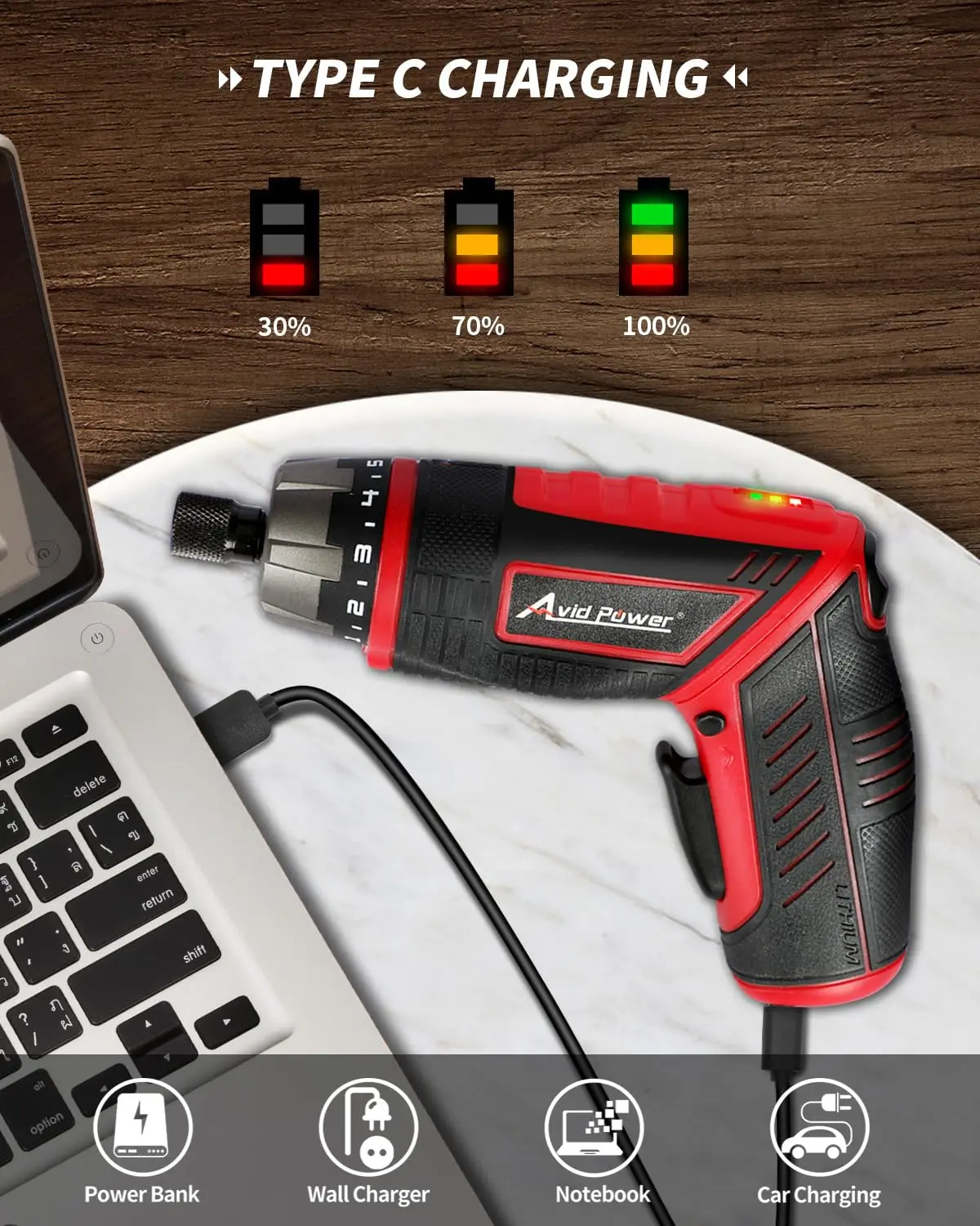 24V Cordless Electric Screwdriver Rechargeable Mini Automatic Driver for Industrial & DIY Use Destornillador Better Performance