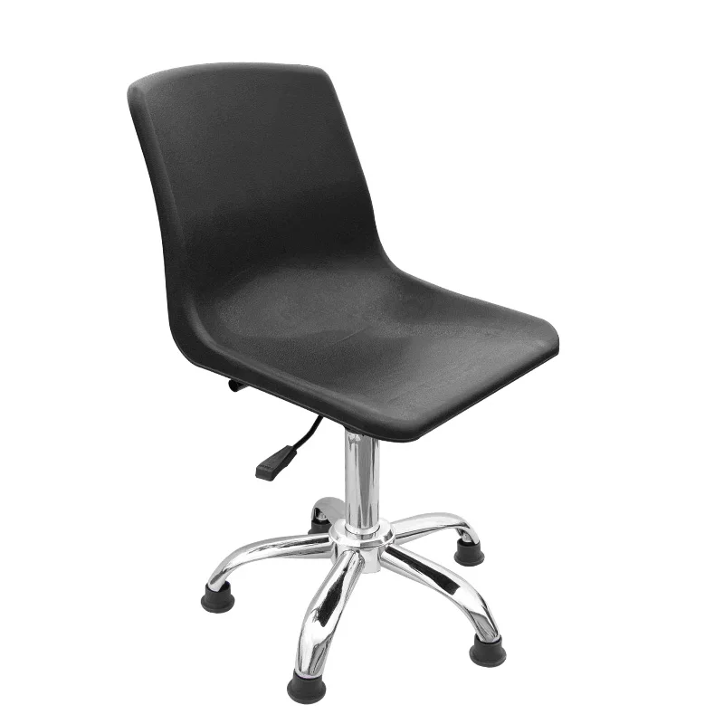 Industrial Cleanroom Esd Chair Pu Leather Adjustable Antistatic Footrest Lab Chair