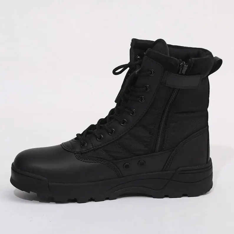 Новинка лидер продаж кожаные высокие ботинки для пустыни тактические большие размеры 47 48