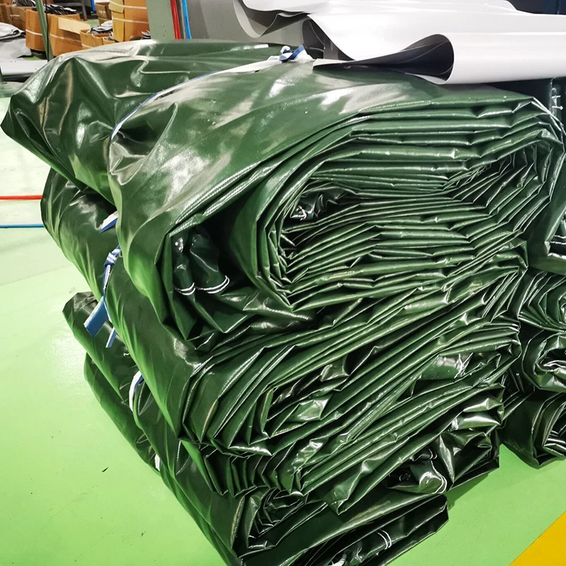 Wholesale polyester coated pvc Tarps Custom Made Outdoor Heavy Duty Waterproof and Fireproof Pvc tarpaulin truck cover