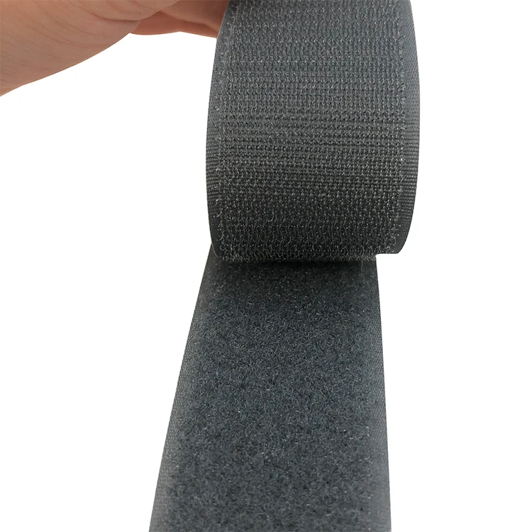 Nylon Material  Tape Abrasion Resistance White Hook And Loop Tape And Plastic bags hook and loop tape