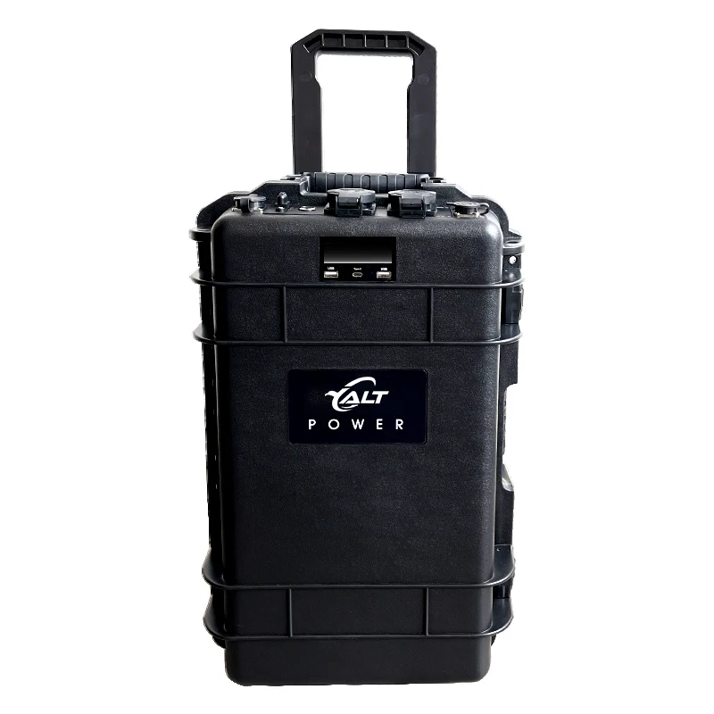 Yalt Portable Solar Power Station with LiFepo4 Battery High-Quality Emergency Power Backup 800W/1000W/2000W/3000W/5000W