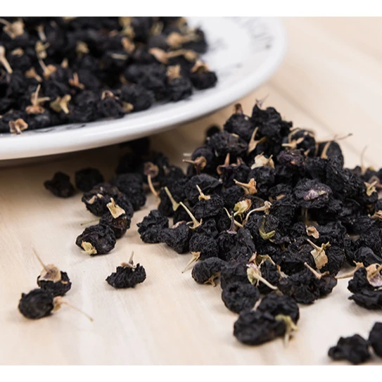 
Natural Fresh Dried Lycium Dry Fruit chinese black wolfberry 