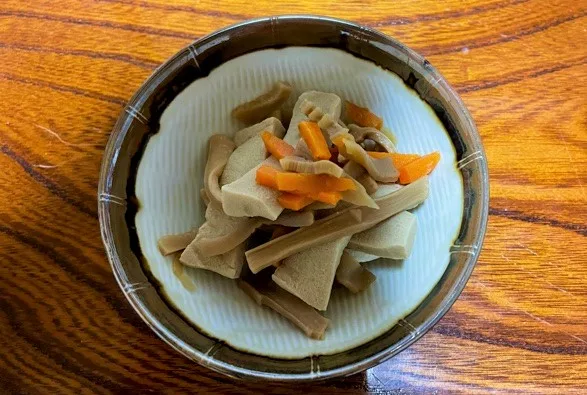 Japanese Soy Sauce-Based Flavor Fresh Frozen Dried Bamboo Shoot
