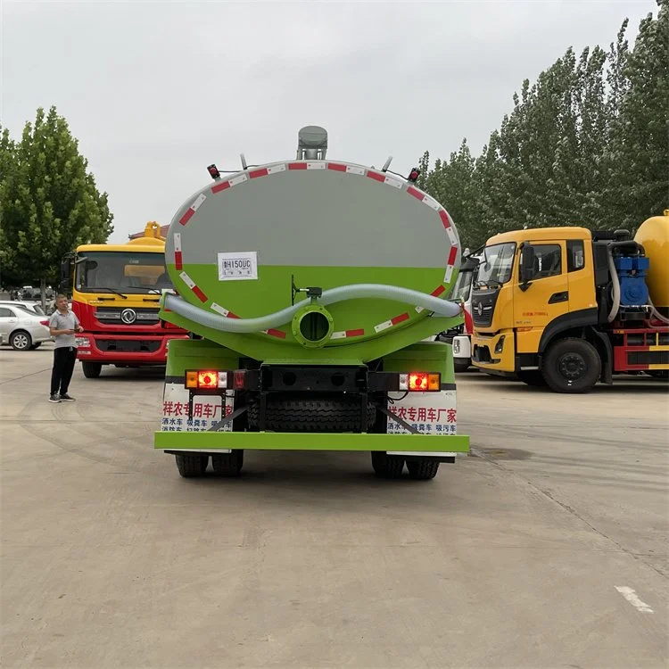Cleaning and dredging vehicle, urban pipeline cleaning and dredging factory, biogas slurry and sludge cleaning and suction truck