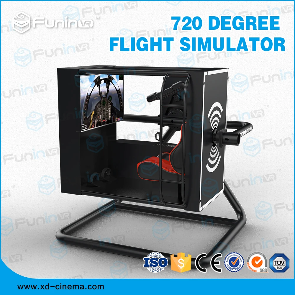 Funin VR High Return Fly Motion 9d VR 720 Degrees 360 Flight Simulator