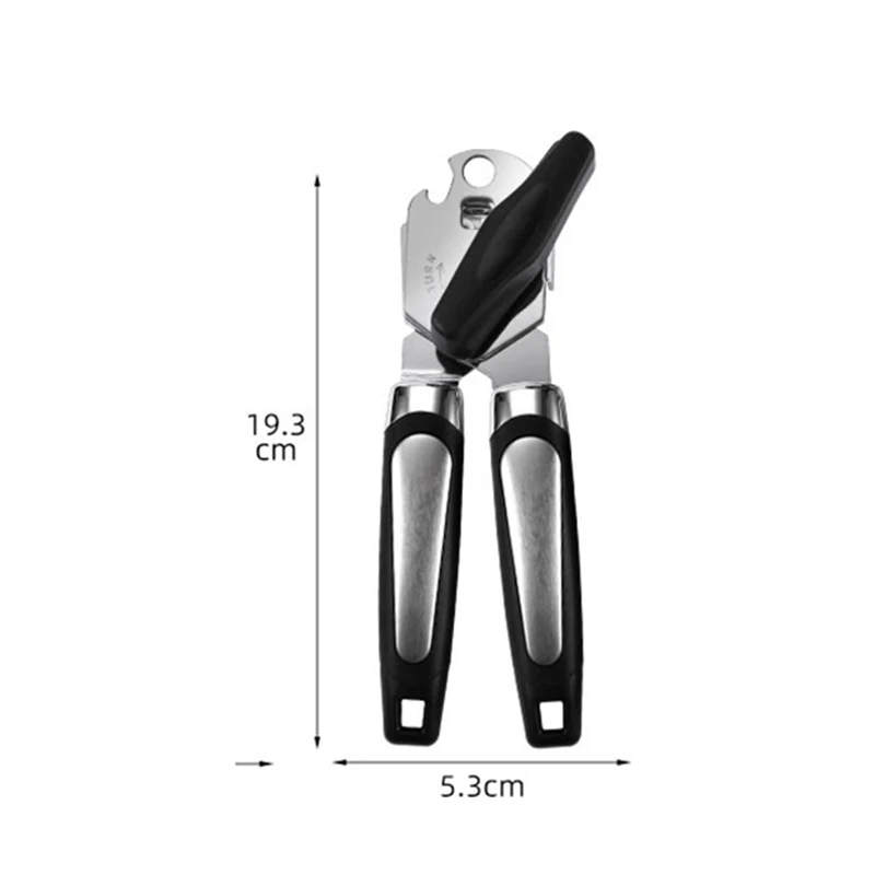 6.5 Ergonomic Design Labor-Saving Manual Three-In-One Powerful Canning Knife Can Opener Kitchen Canning Tool