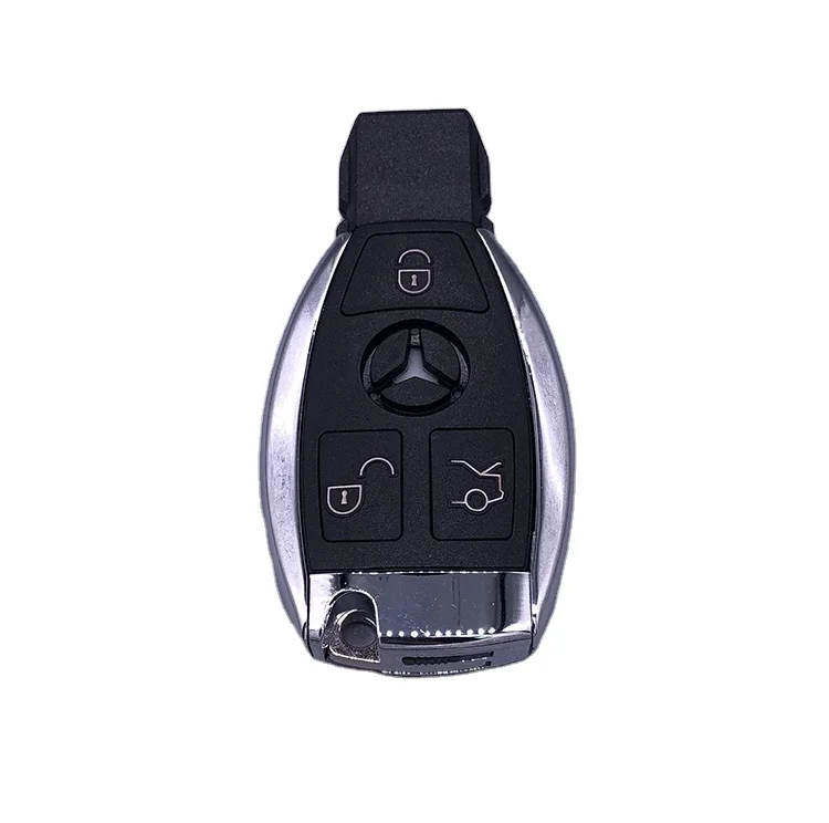
Ready to Ship Professional High-abrasive Material Black BGA Type 3 Button Benz Cover Car Key 