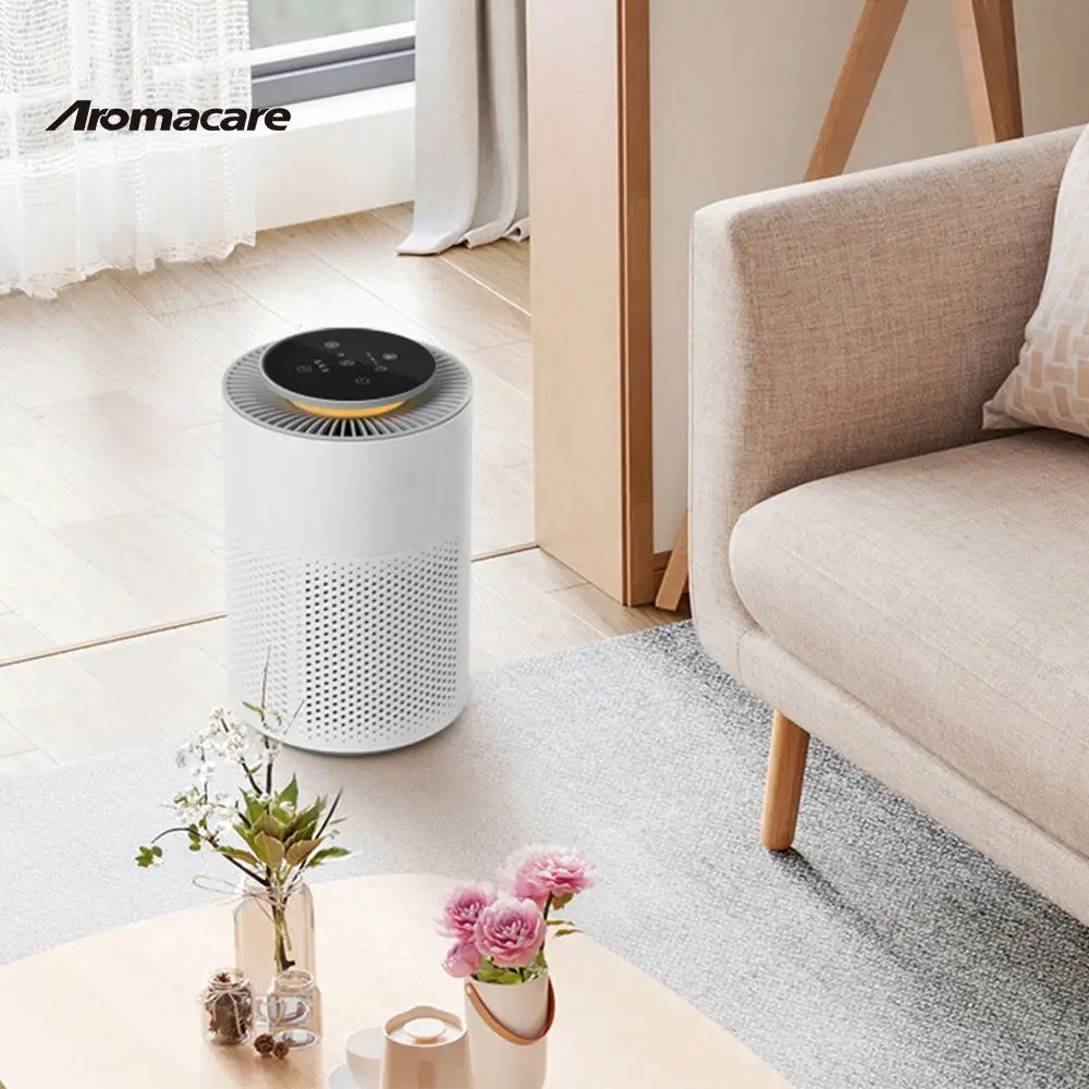 Desk Top Household Cleaners Hepa Filter Activated Carbon 3 Stage Air Purifier for Babies