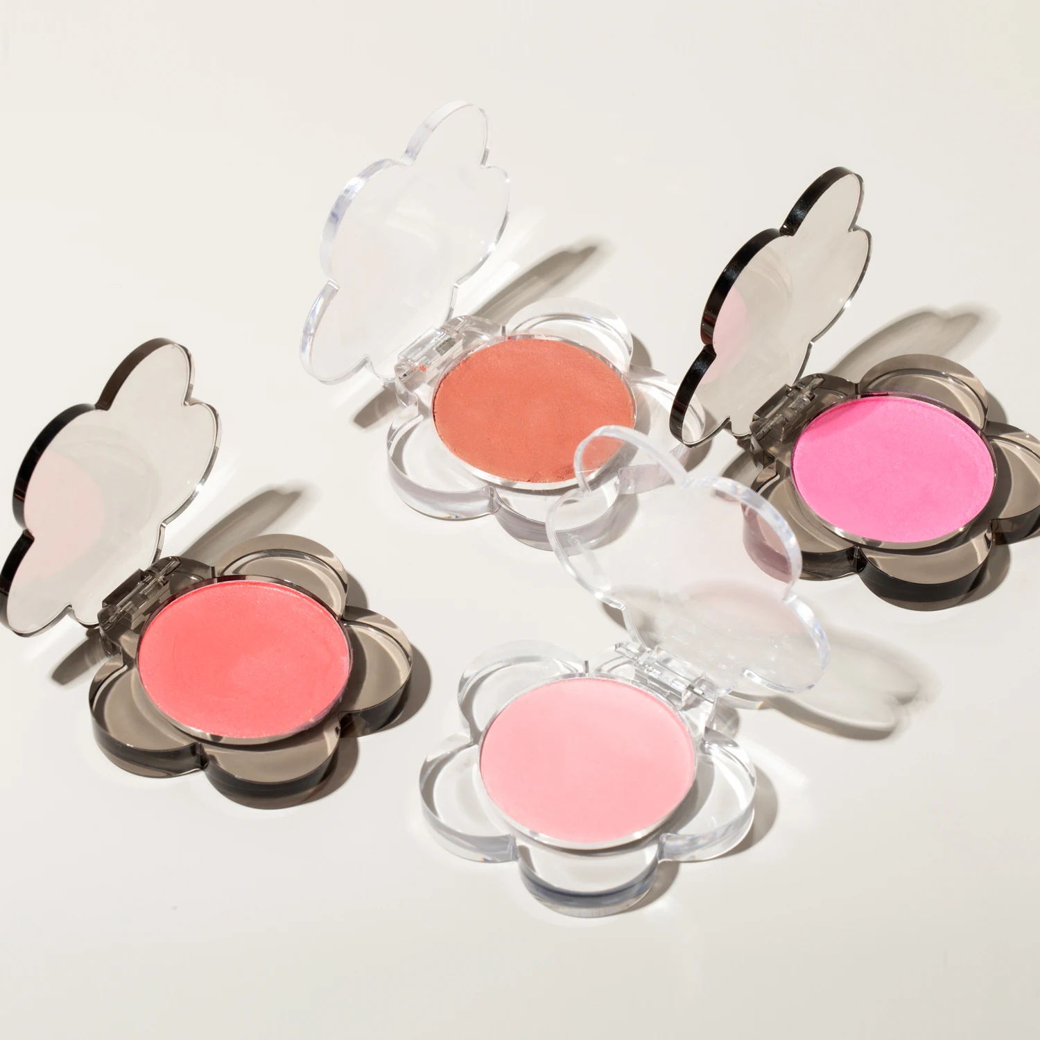 3D Roses Light Pink Blush Private Logo 3 In 1 Powder Pigment She Loves Blush High Quality Single Color