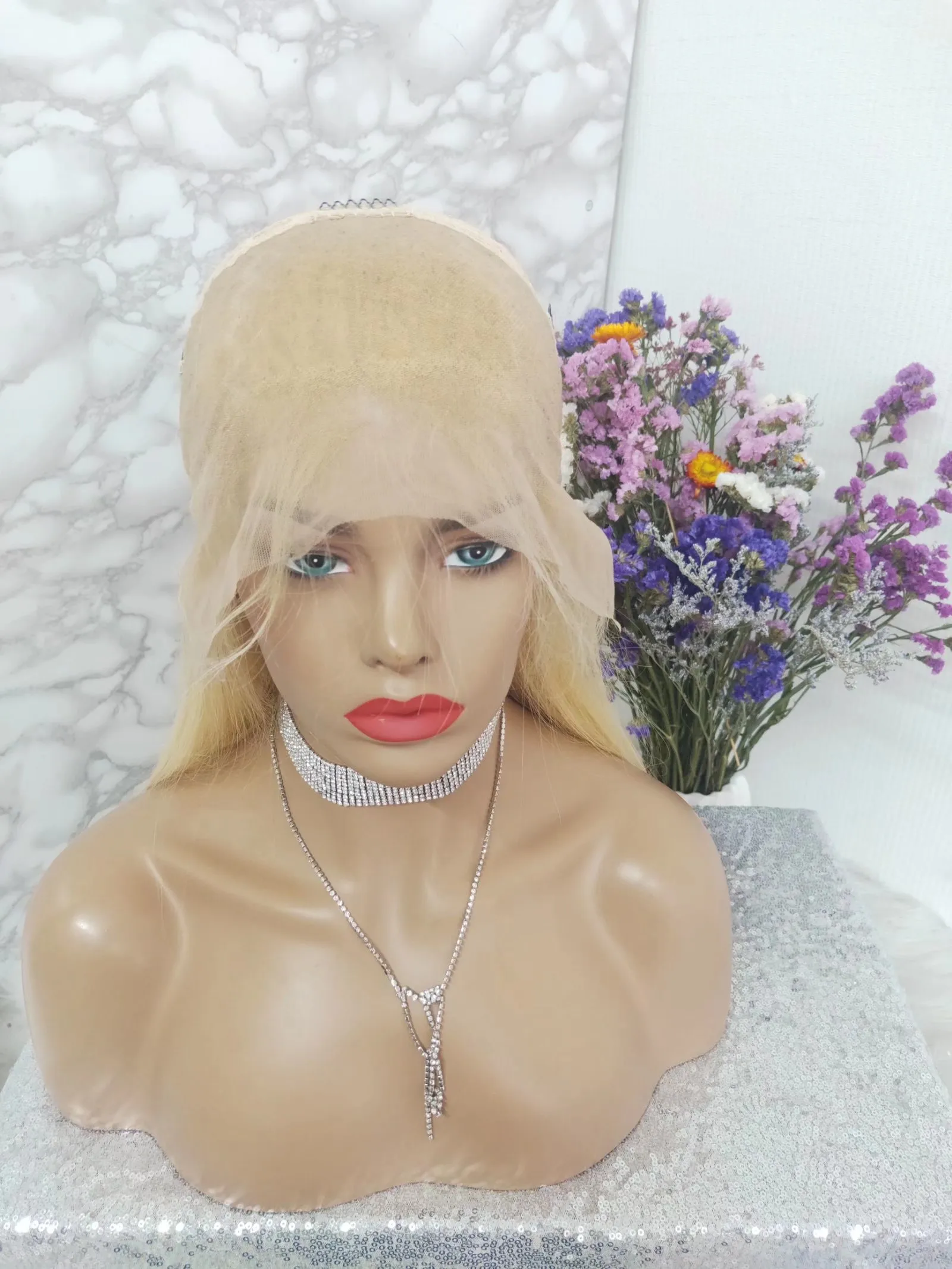 Wholesale deep wave 613 frontal wig in stock