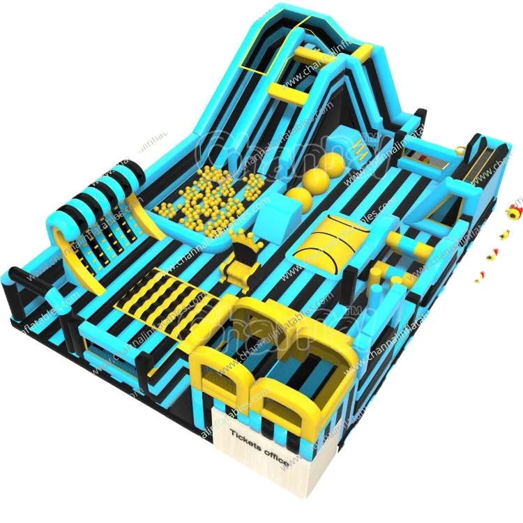 customized giant outdoor adults inflatable indoor playground inflatable park inflatable theme park for sale