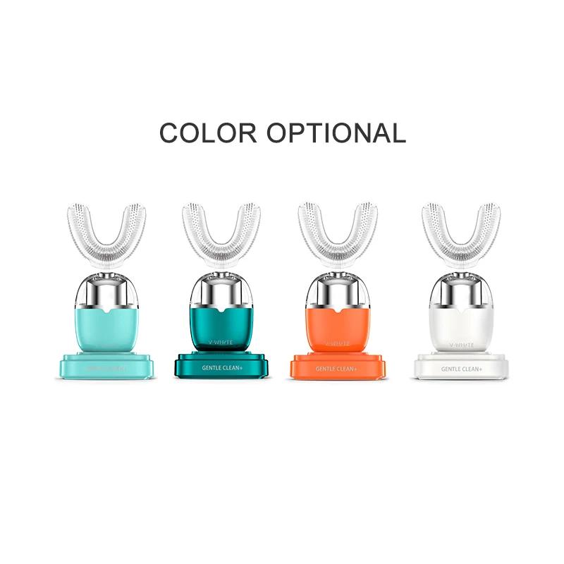 360 degree Sonic Brush Tooth Whitening Gum Massage Teeth Care U Shape Electric Ultrasonic Toothbrush