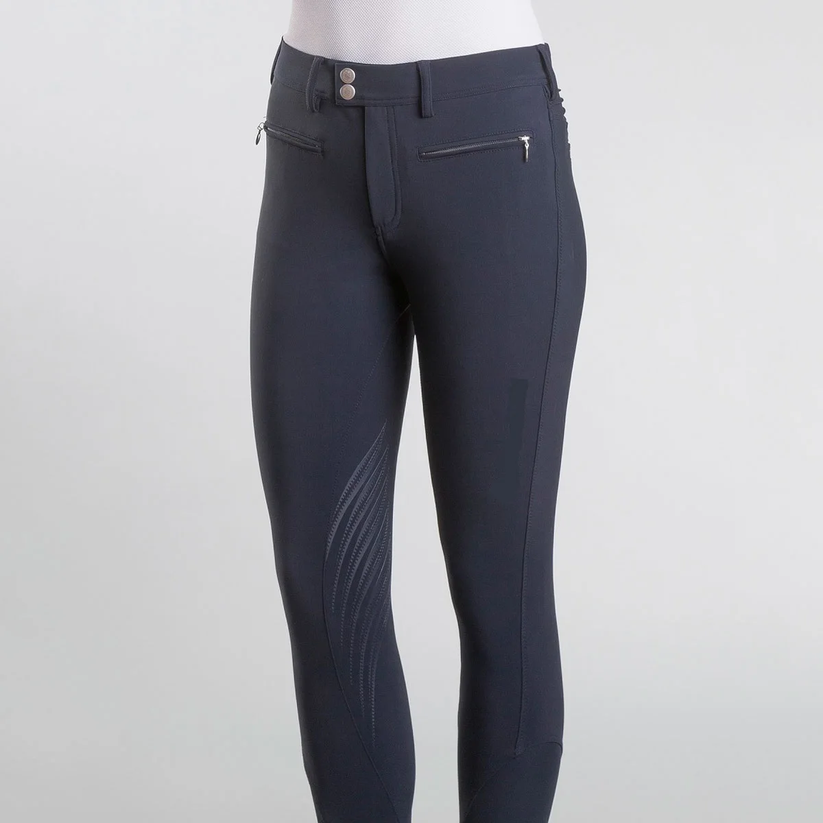 Knit eco equestrian breeches High Quality Material Ladies full seat Riding Breeches
