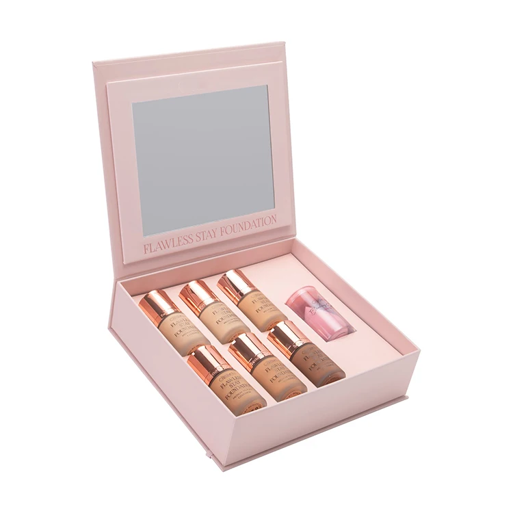 
E Commerce Beauty Makeup Pr Shipping Mailer Post Postal Packaging Recycled Corrugated Carton Paper Boxes For cosmetic Cream Jar 