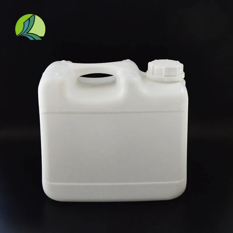 China supplies white PP HDPE plastic barrel 5L wide mouth square disinfection Gerry tank chemical fuel oil bucket