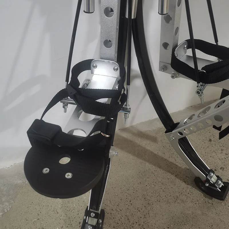 Outdoor fitness extreme running jump shoes adult entertainment space high jumping shoes