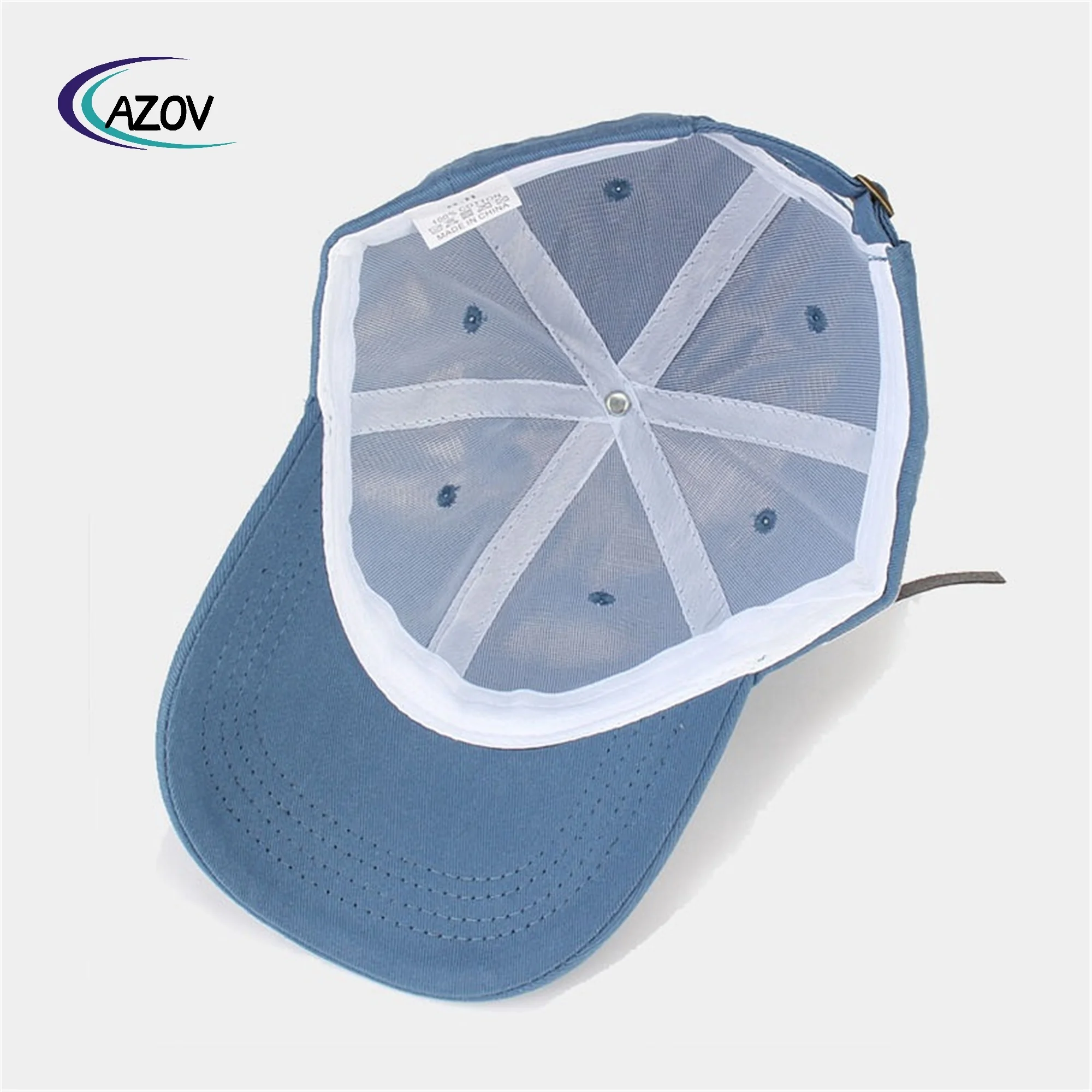 Fashion Retro All-Match English Small Leather Tag Baseball Cap Casual Curved Brim Peaked Cap Soft Top Net Red Sun Hat