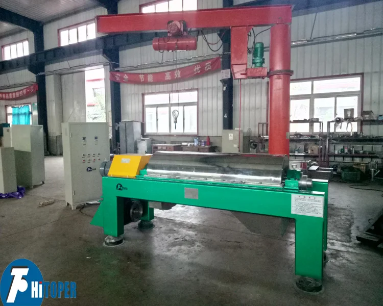 Good quality sludge dewatering soda ash for water treatment Horizontal decanter centrifuge continuous type centrifuge