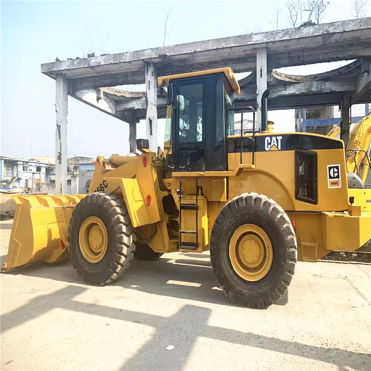 Good Condition Caterpillar CAT966C wheel loader imported from Japan