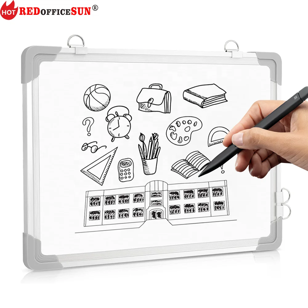 Easel Stand Marker Whiteboard Magnet For Classrooms 60X90 90X120Cm Custom Size College Educational White Board Wall Mounted