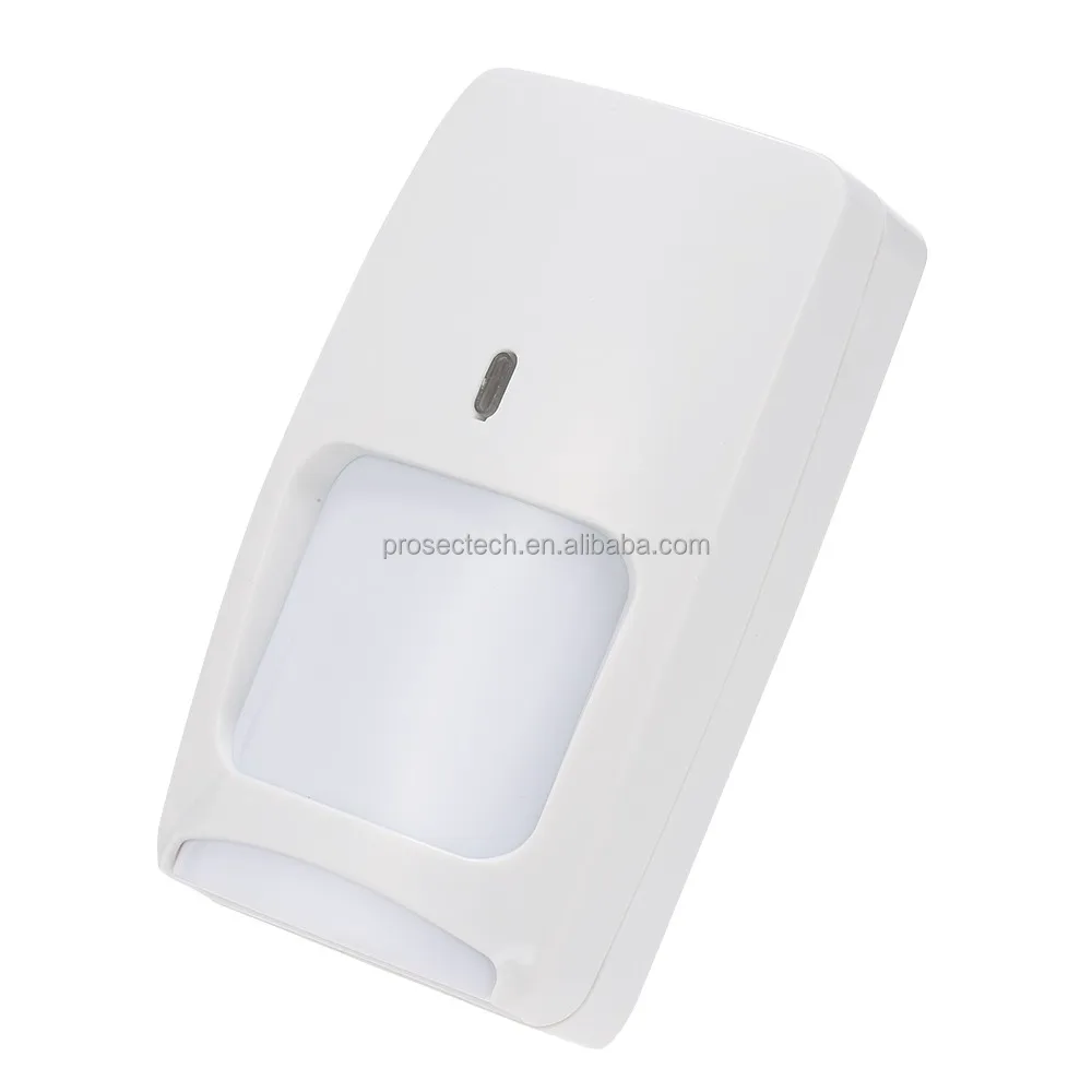 Indoor Wired 12V Dual Technology PIR Alarm Microwave Motion Sensor With Relay Output