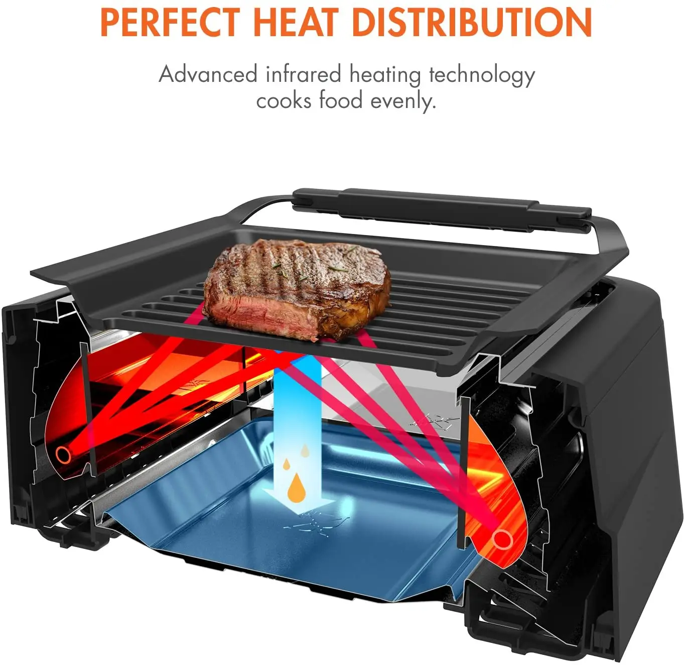 Amazon top seller BBQ Grill Non-Stick Easy to Clean Party indoor smokeless grill with good quality