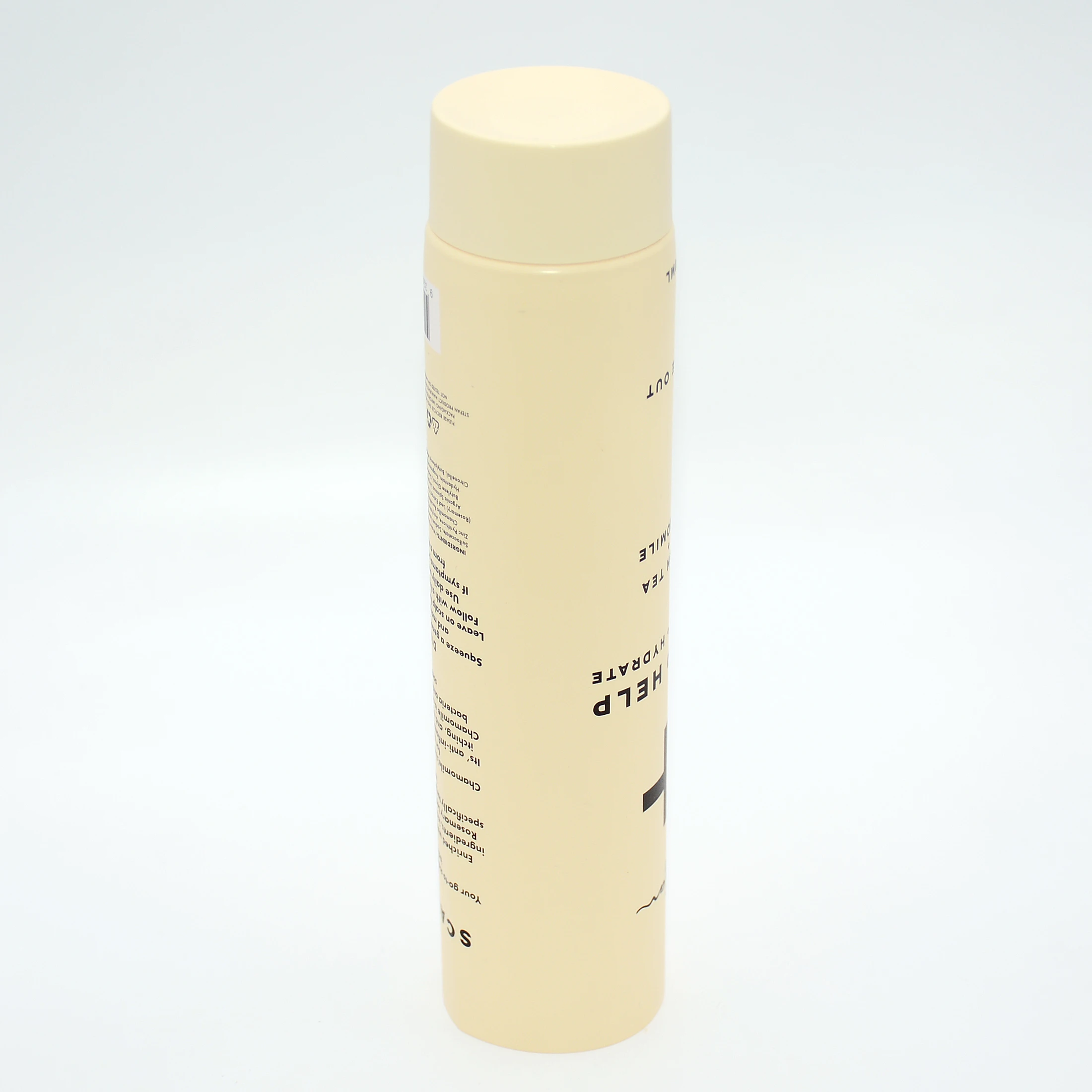 Empty Eco friendly 150ml hair scalp tube hair treatment cosmetic packaging tubes in diameter 45mm with screw cap