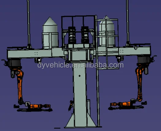 Изготовленные на заказ CKD/SKD автомобильные сварочные роботы-зажимы от