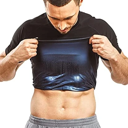 Компрессионная футболка для выступлений, Baselayer, тренировочная рубашка, Sweat Sweet Shaper, мужская спортивная футболка с коротким рукавом