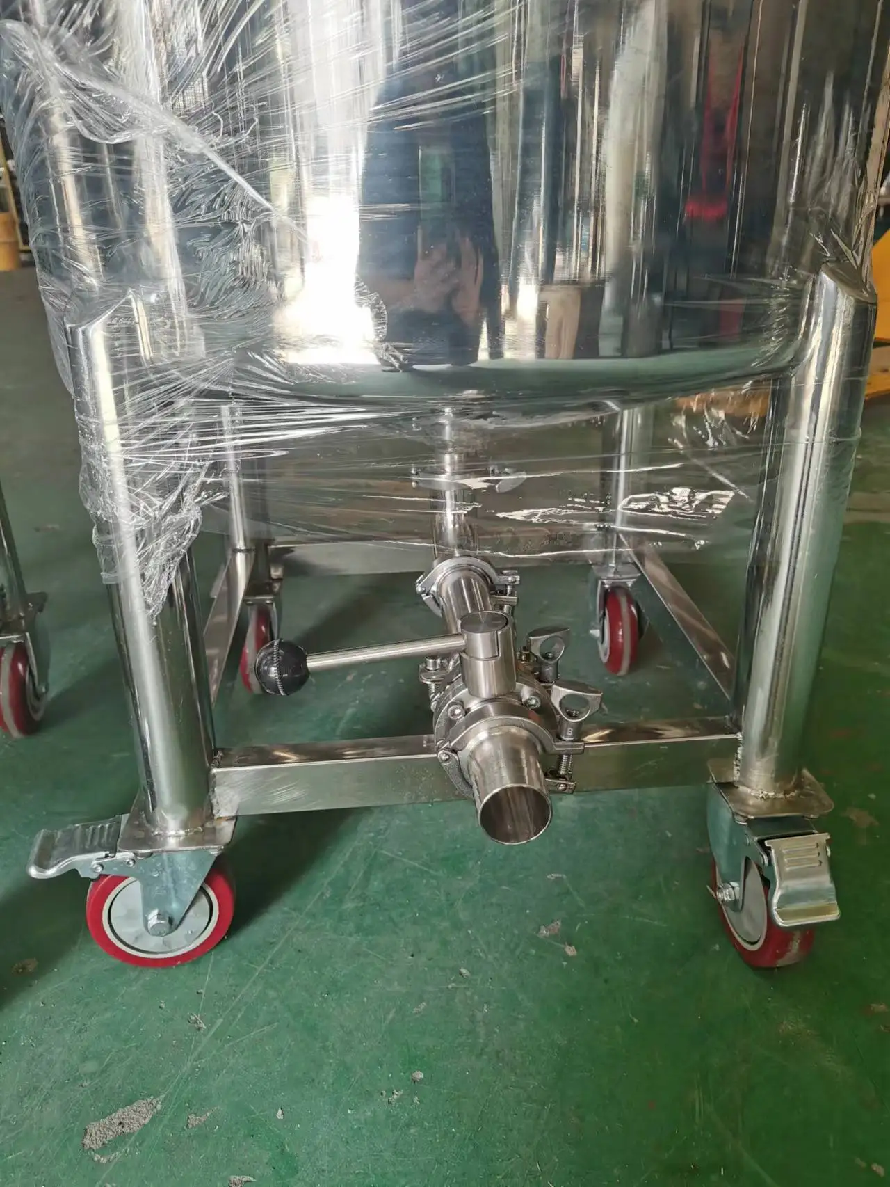 Вертикальный резервуар для хранения воды из нержавеющей стали объемом 50 л, 100 л, 200 л, 500 л, 1000 л, резервуар для хранения пальмового масла