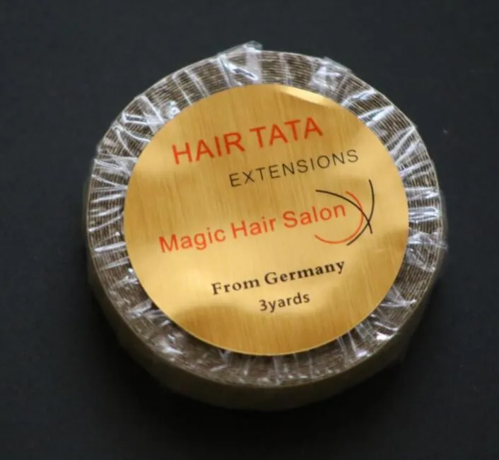 0.8/1.0/1.9cm *3 yards Hair TATA extensions tape lace front support tape for wig and toupee