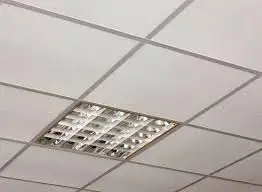 High Quality PVC coated gypsum ceiling tiles 60x60cm