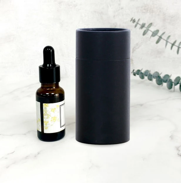 Custom Round Paper Tube Printed Paper Tube Packaging Food Grade Paper Tube 15 ml Essential